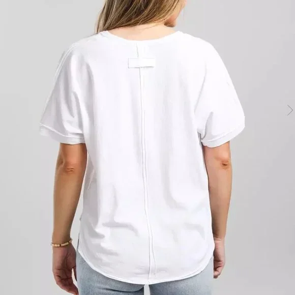 BKE Raw Edge V-Neck Henley - Picture 2 of 8